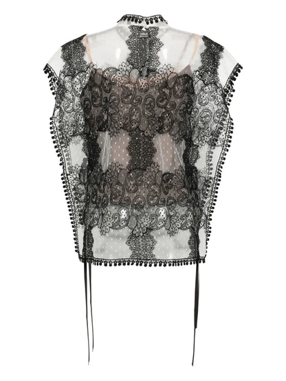 Lace Detail Blouse