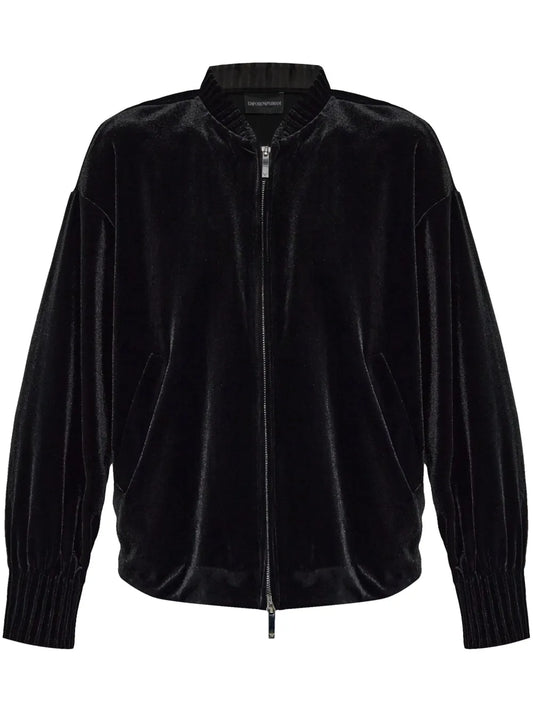 Velvet Bomber Jacket