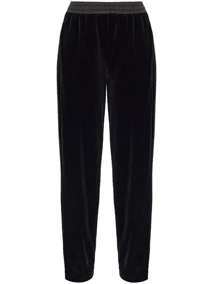 Velvet Track Pants