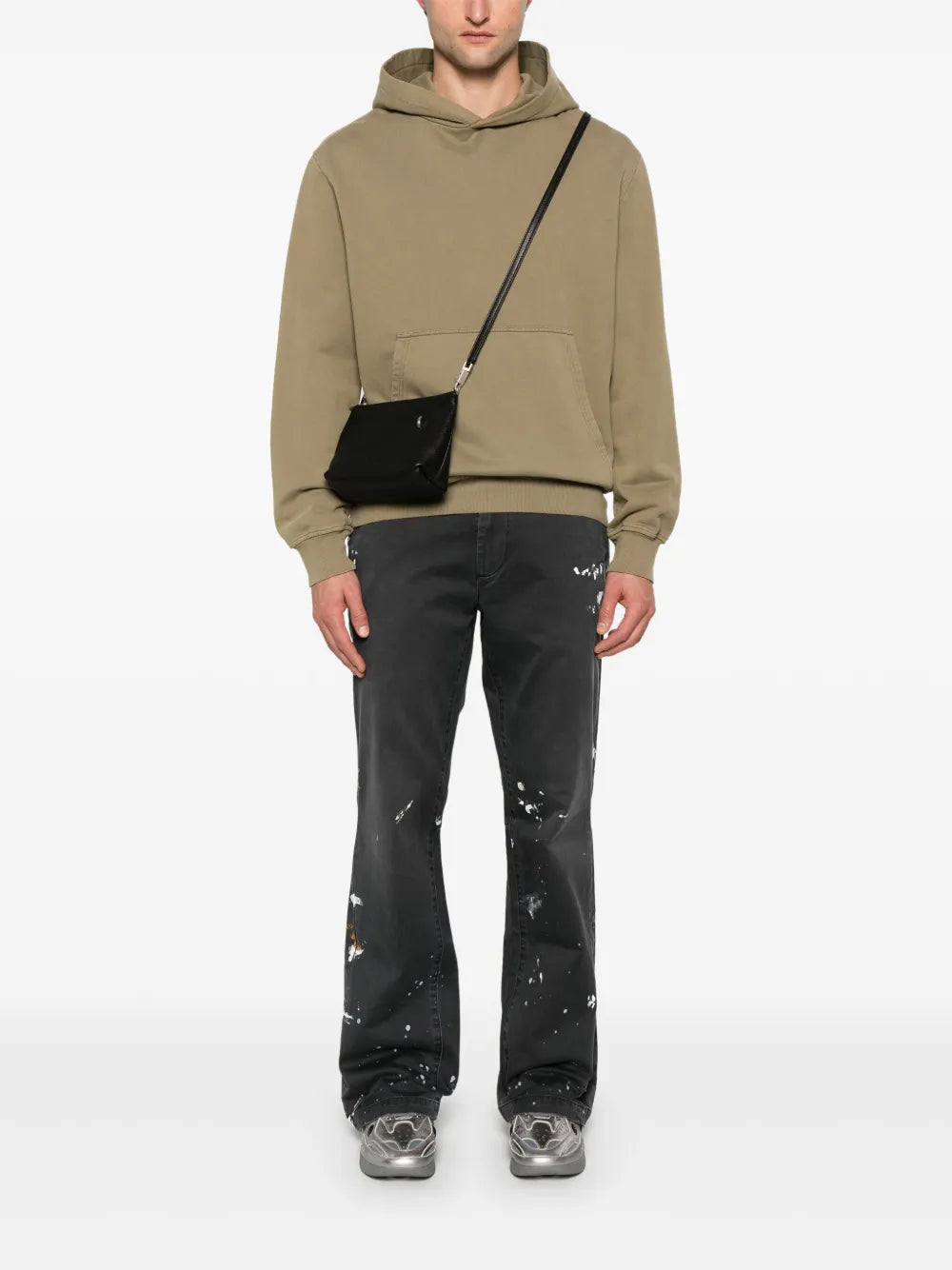 Paint Splatter-Detail Trousers