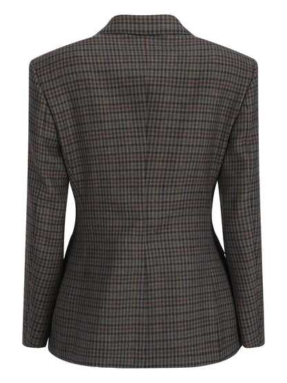 Plaid Blazer