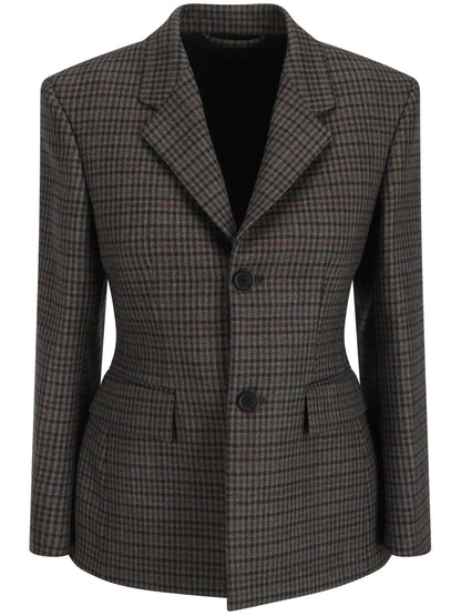 Plaid Blazer