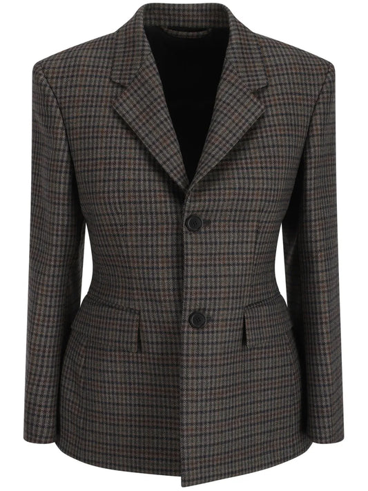 Plaid Blazer