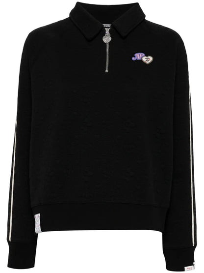 Moonface Logo Half-Zip Sweatshirt