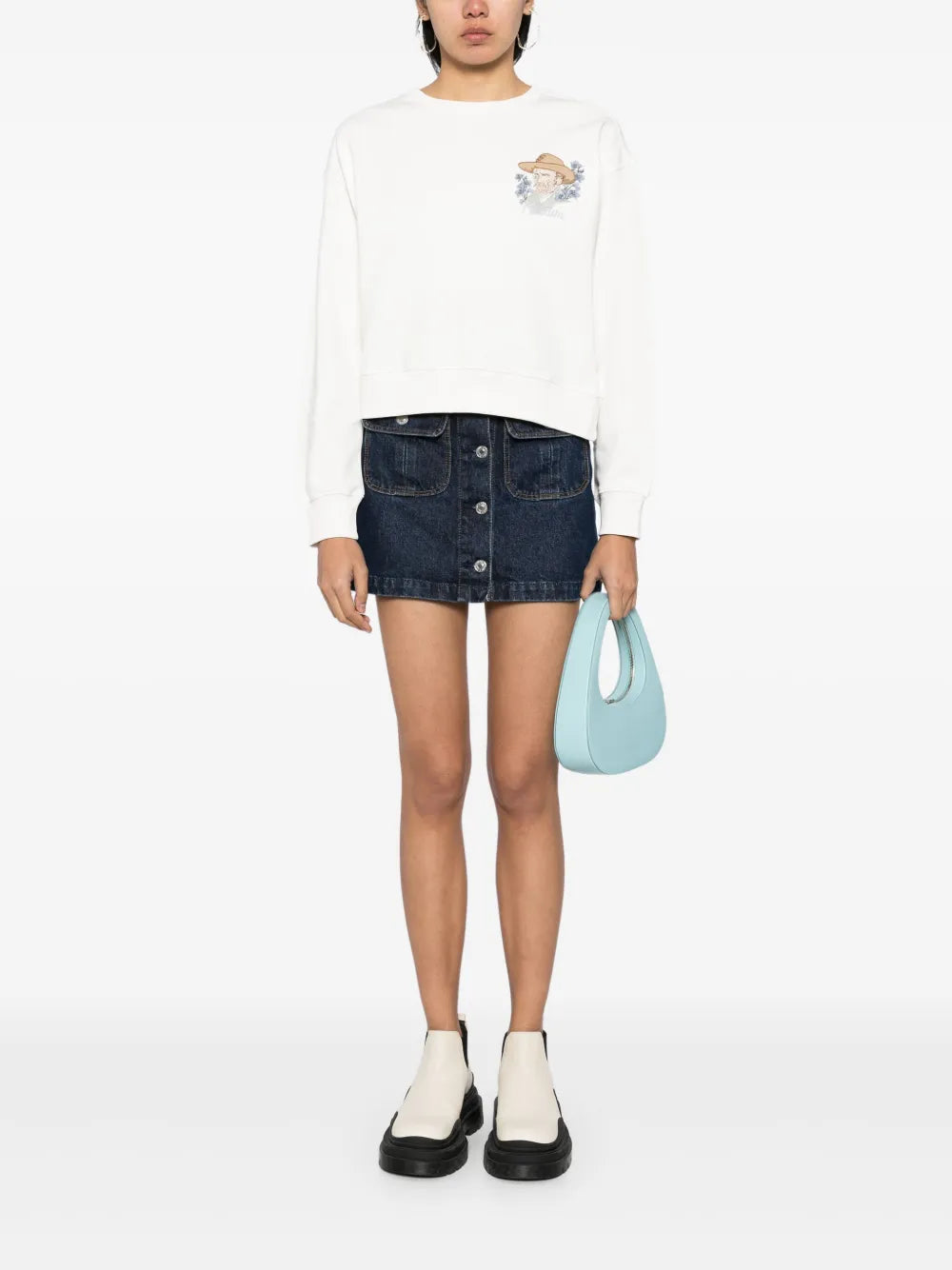 Embroidered Logo Sweatshirt