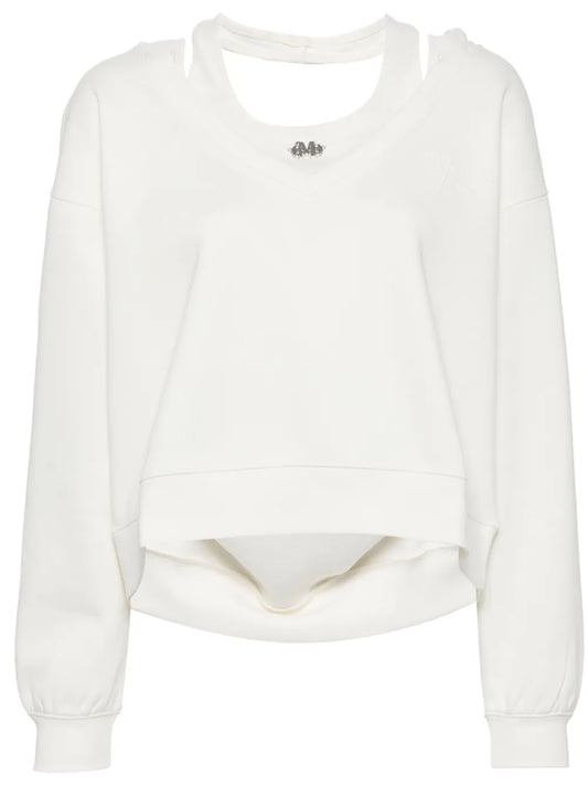 Layered Neck Hoodie