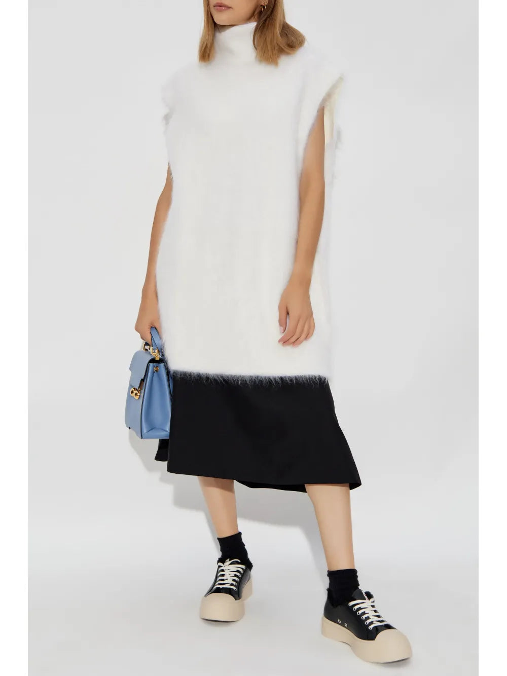 Brushed Mini Dress