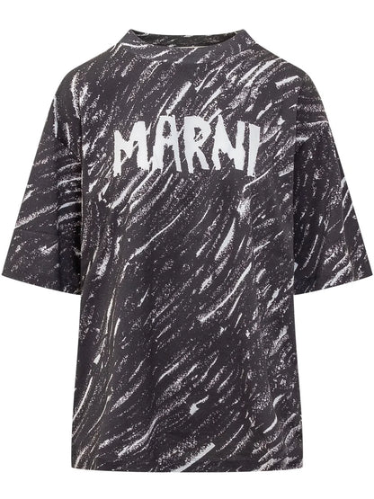 Scribble Logo Jersey T-Shirt