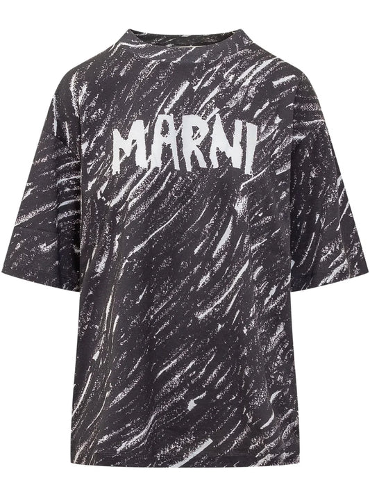 Scribble Logo Jersey T-Shirt