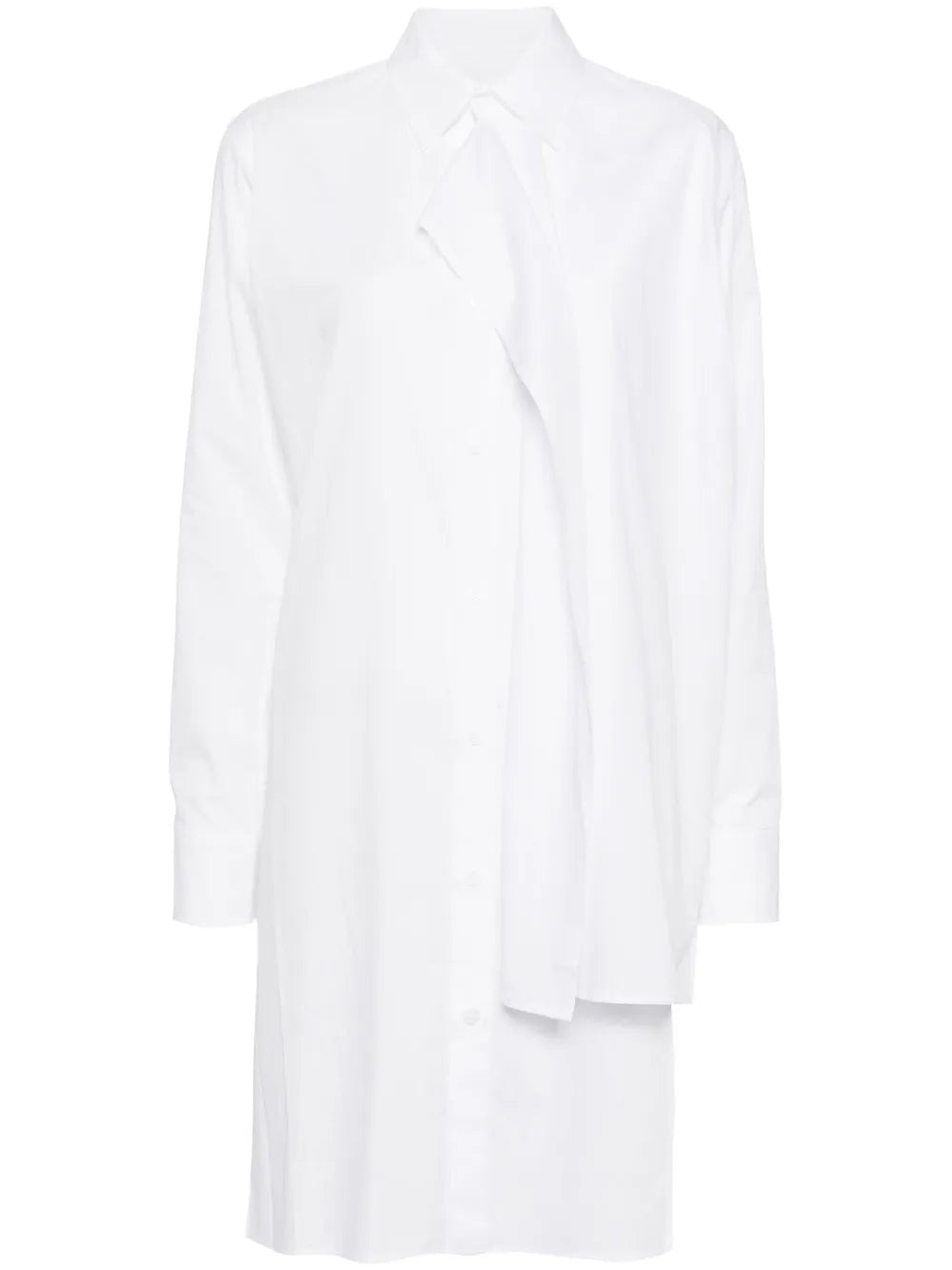 Layered-Design Shirt