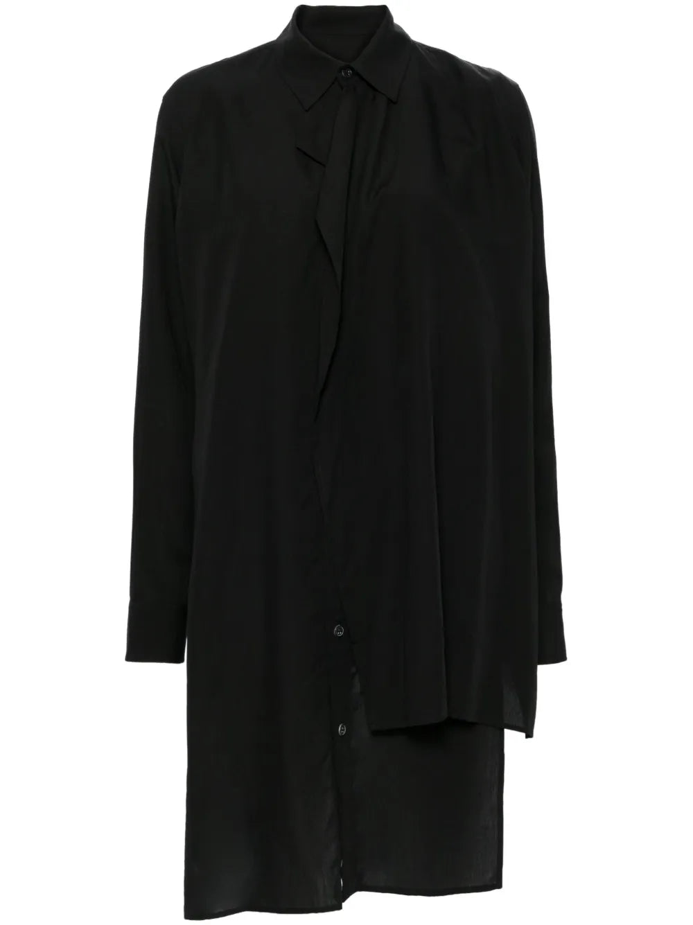 Layered-Design Shirt