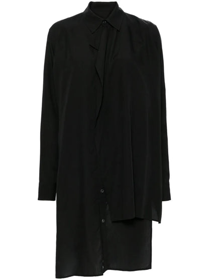 Layered-Design Shirt