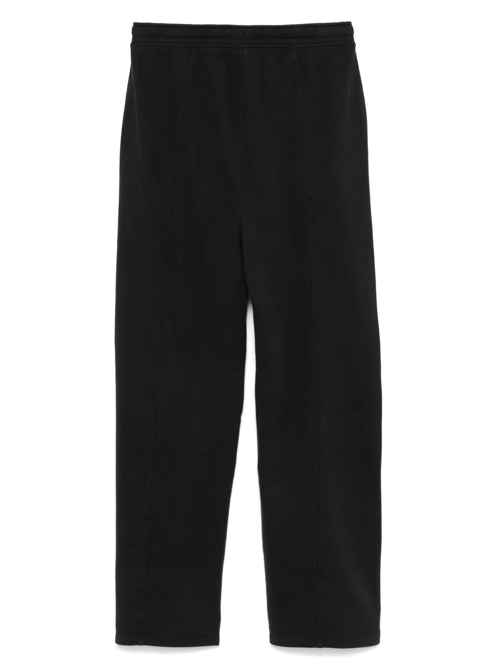 Vintage-Wash Wide-Leg Track Pants