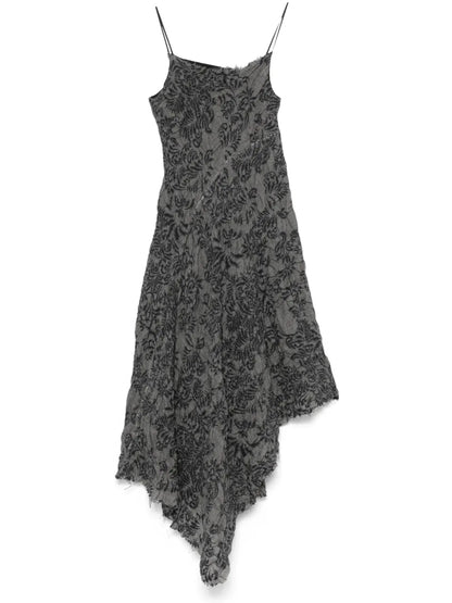 Textured Midi Dress