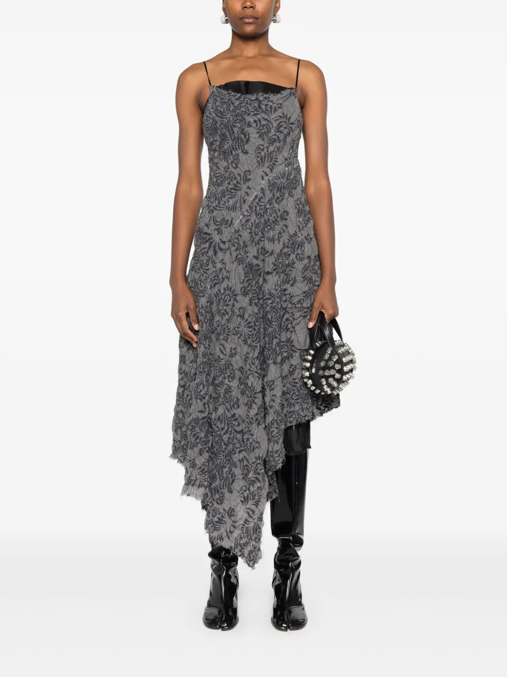 Textured Midi Dress