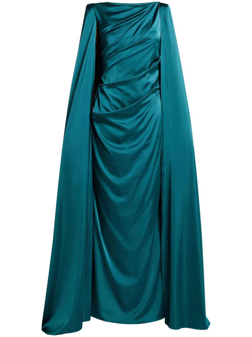 Draped Cape Dress