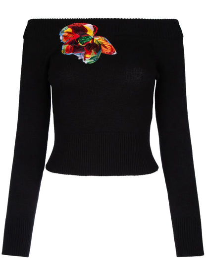 Off-Shoulder Jumper