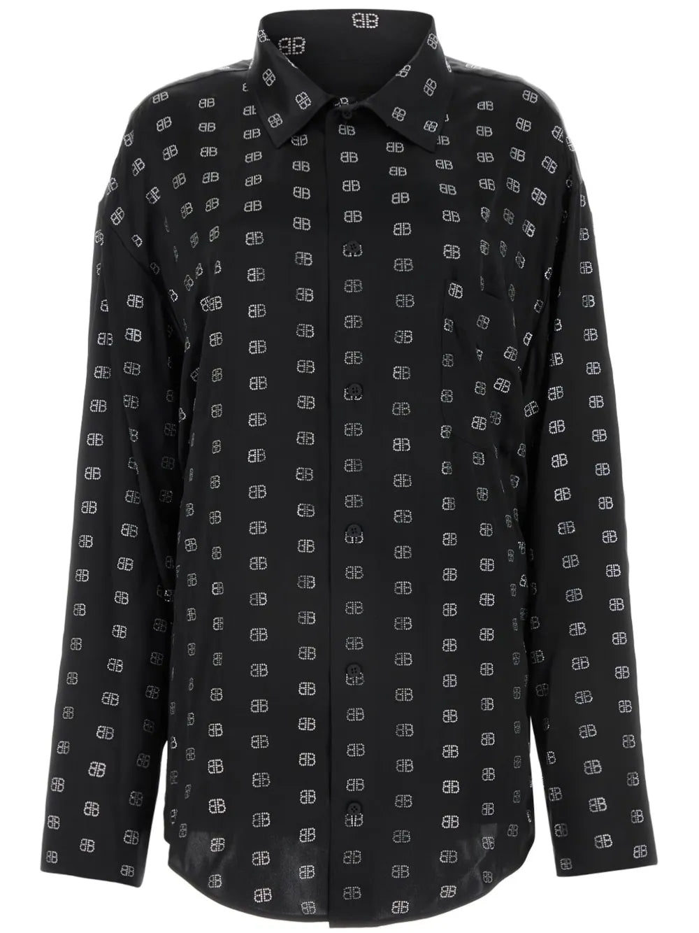 Monogram Silk Shirt