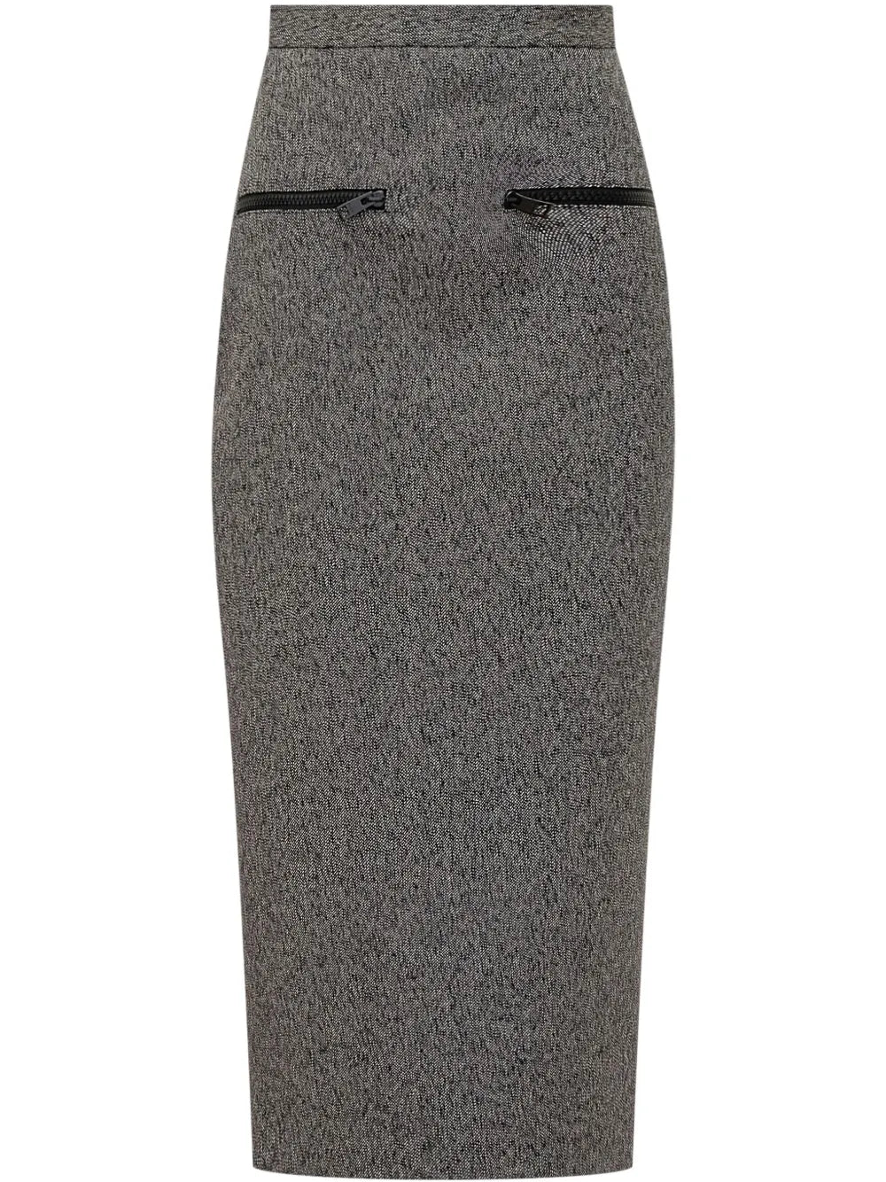 Twill Pencil Skirt