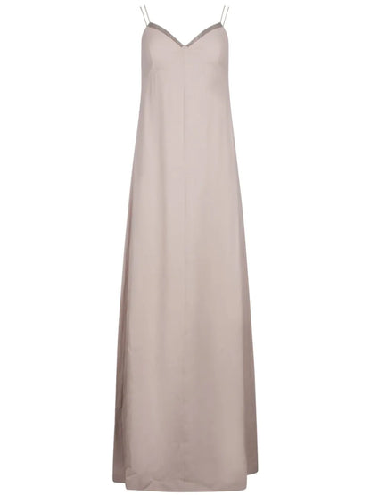 V-Neck Sleeveless Maxi Dress