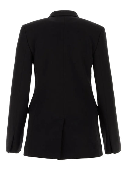 Wool Single-Breasted Blazer