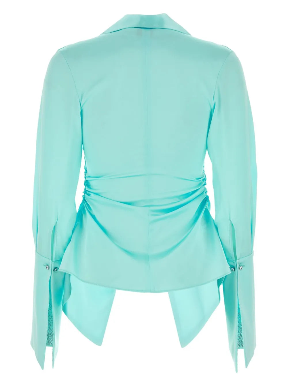 Draped-Detail Shirt