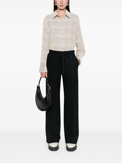 Straight-Leg Trousers
