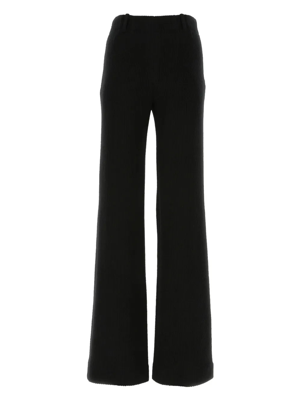 Virgin Wool Flared Trousers