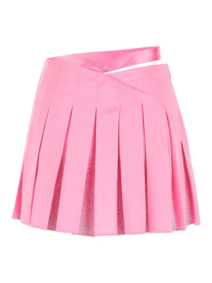 Pleated Mini Skirt