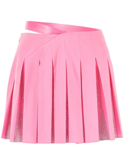 Pleated Mini Skirt