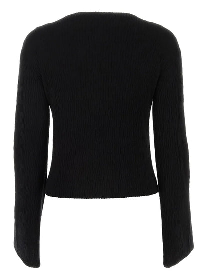 Silk-Blend Knitted Jumper