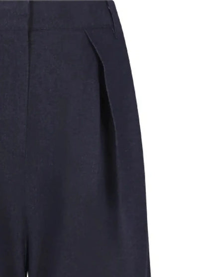 Pleat-Detail Trousers
