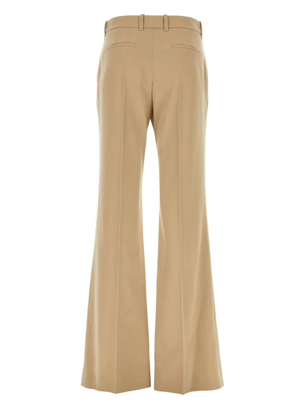 Wool Flared Trousers