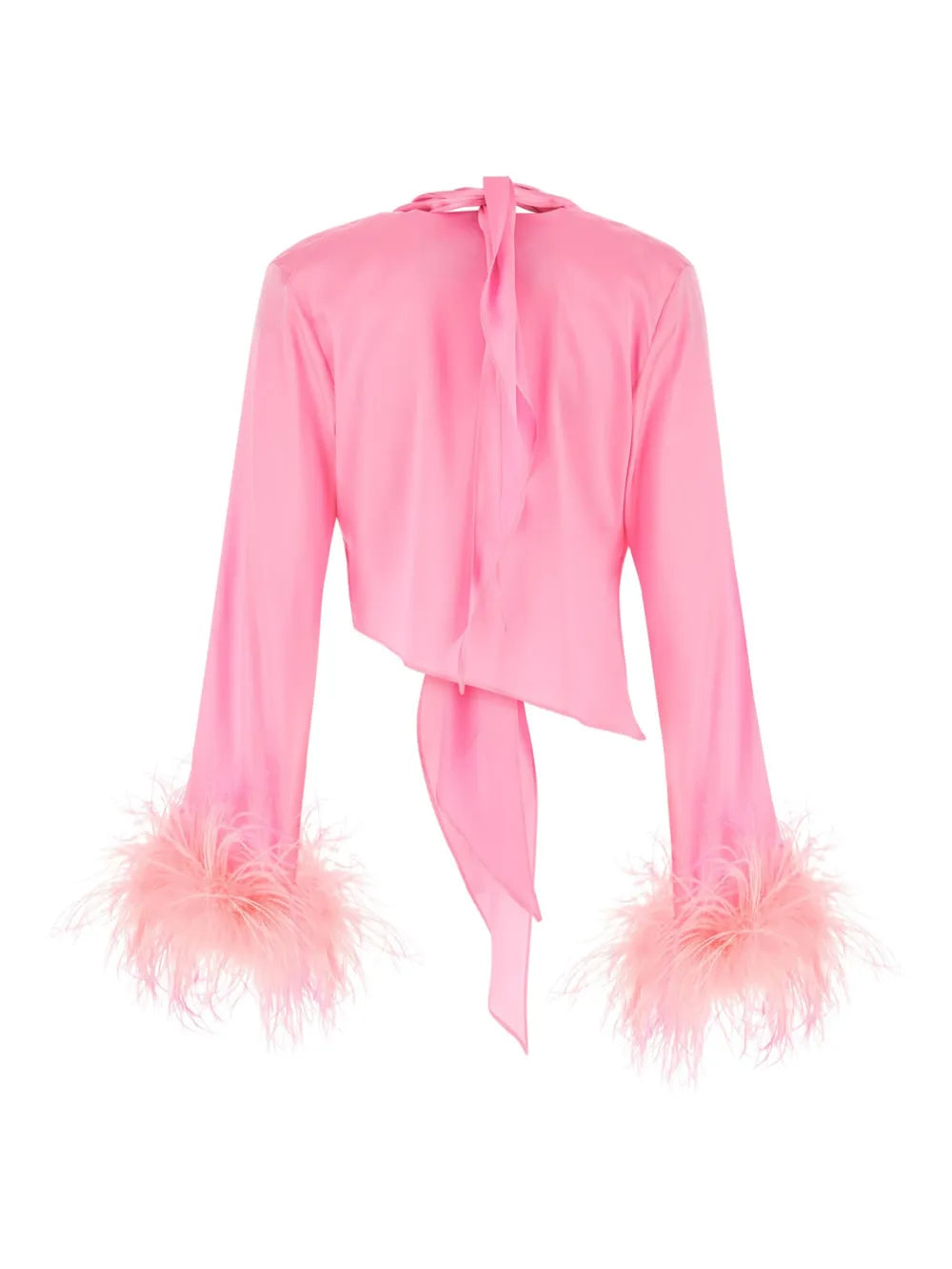 Feather-Trim Top
