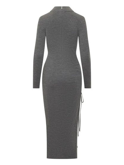 Ruched Midi Dress
