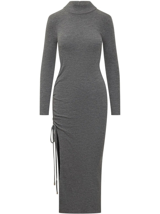 Ruched Midi Dress