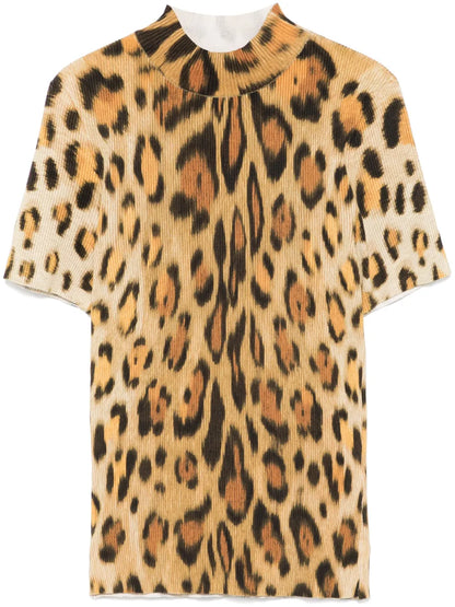 Jaguar-Pattern T-Shirt