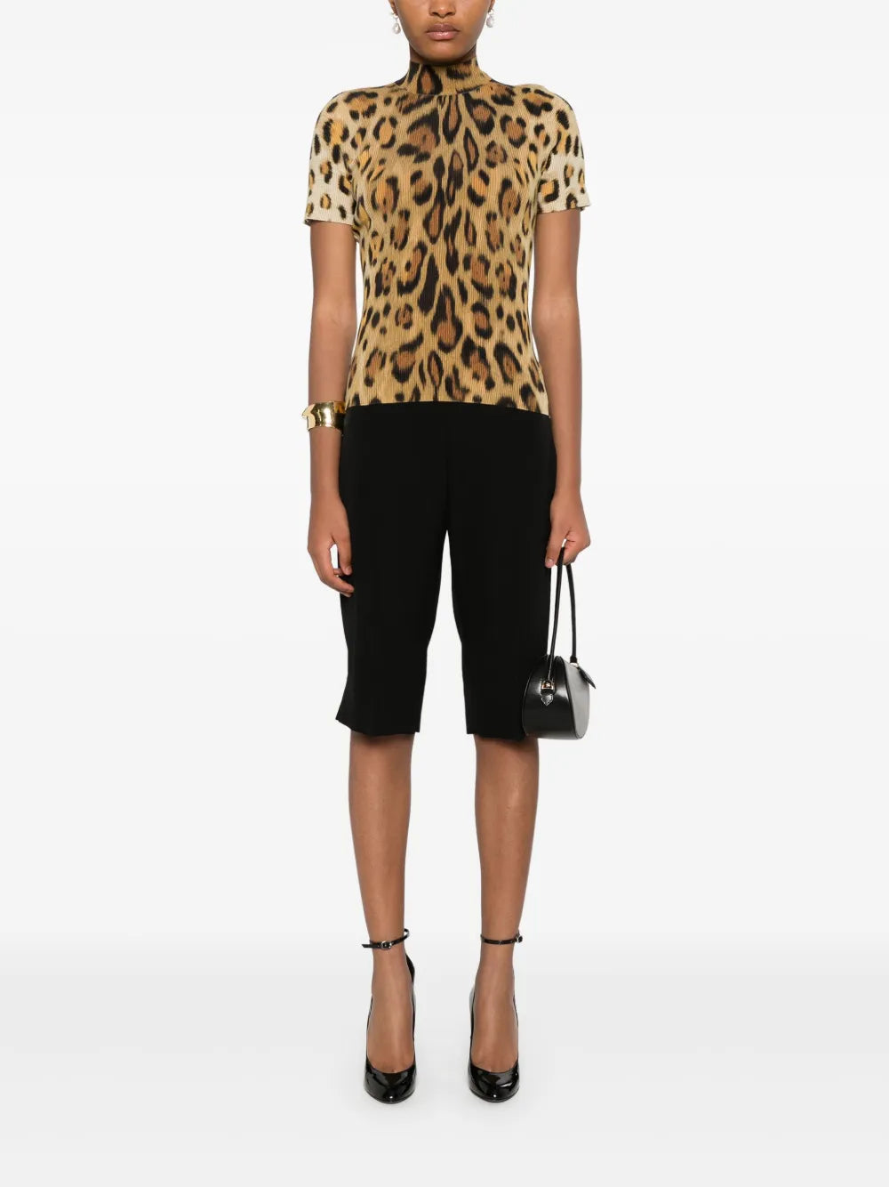 Jaguar-Pattern T-Shirt