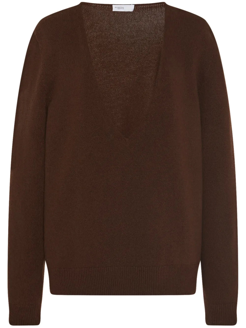 Plunging V-Neck Jumper