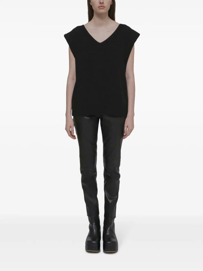 V-Neck Knitted Vest