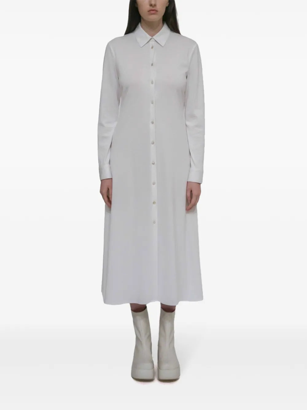 Cotton Shirt Dress