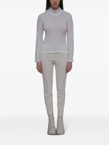 Snap Turtleneck Top