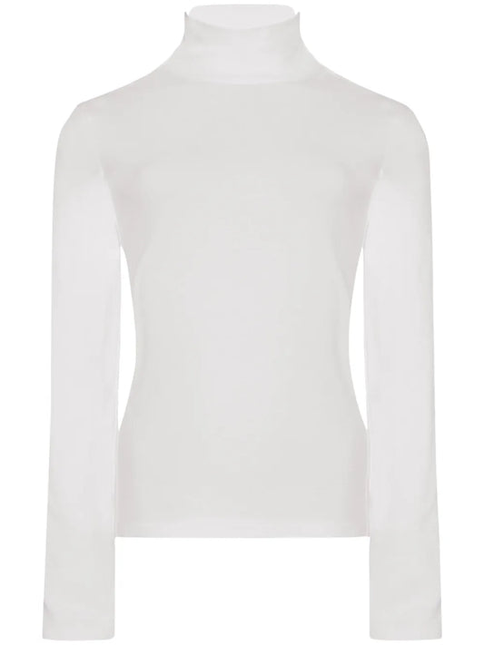 Snap Turtleneck Top
