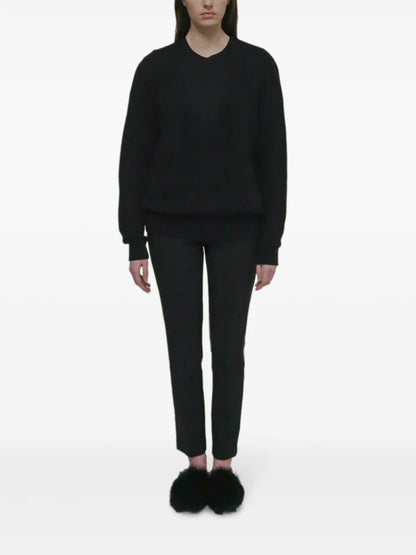 V-Neck Knitted Jumper