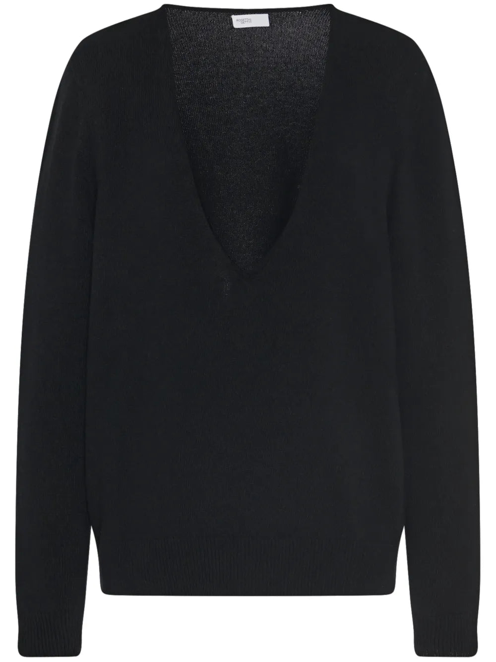 V-Neck Knitted Jumper