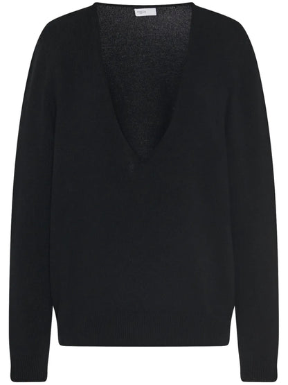 V-Neck Knitted Jumper