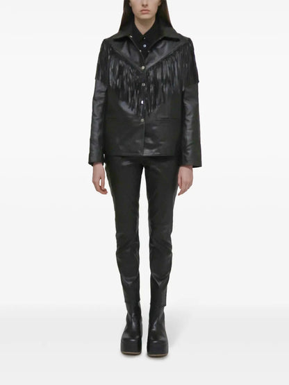 Cropped Skinny Trousers
