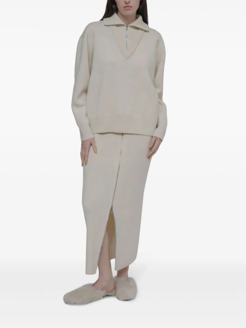 Double-Layer Pullover Jumper
