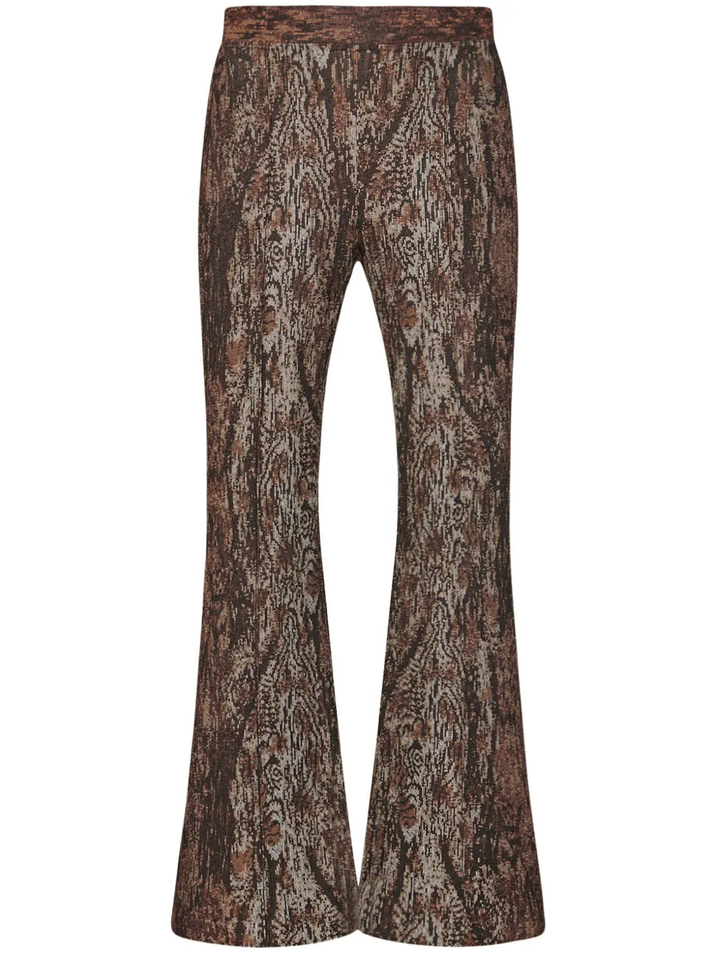 Cropped Flared Trousers