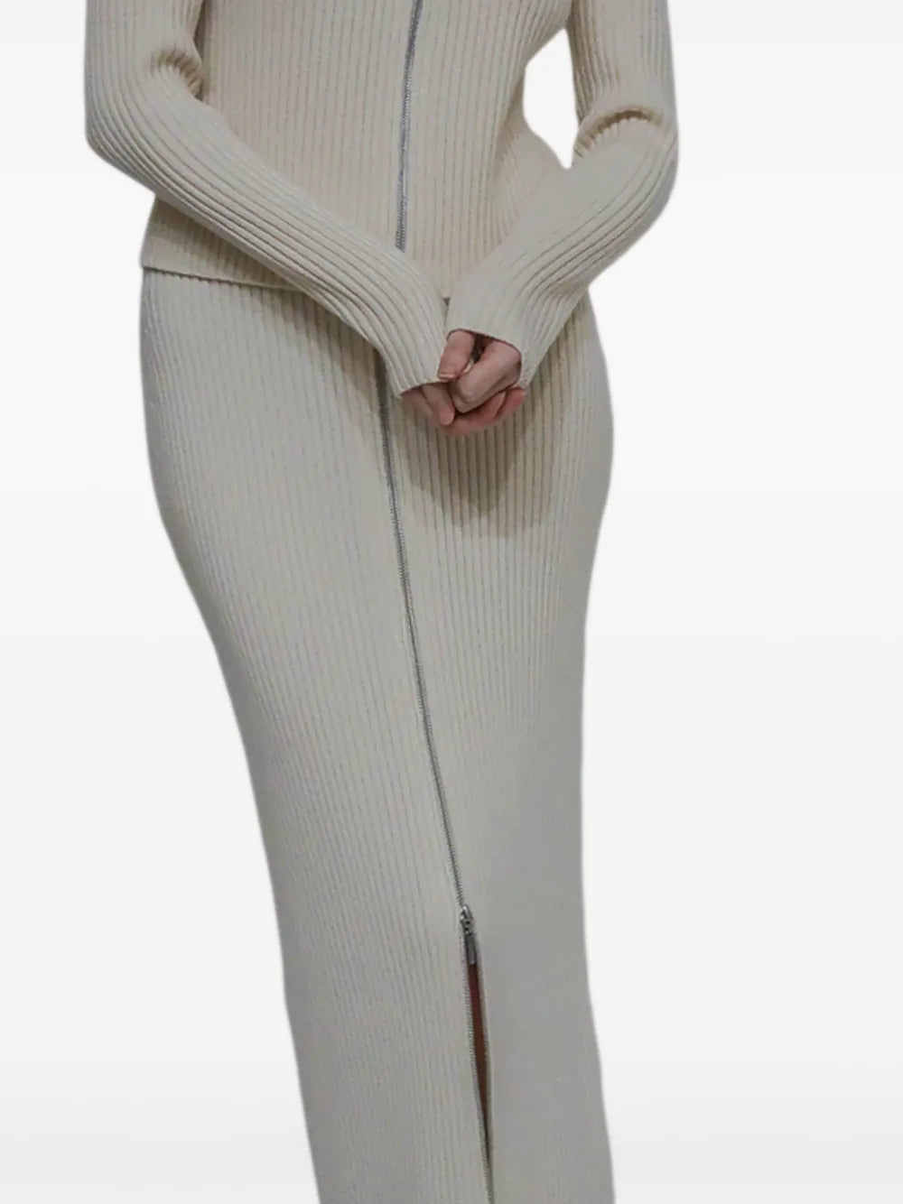 Wool-Cashmere Skirt
